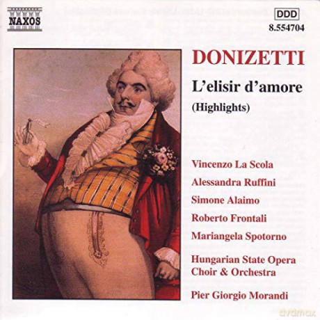 La Scola: Donizetti: L'elisir d'amore (Highlights) [CD]