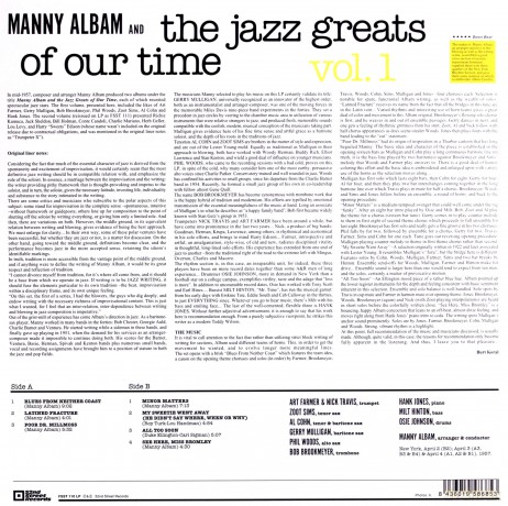 Manny Albam: And The Jazz Greats Of Our Time, volume 1 [Winyl]
