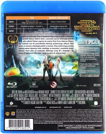 Podróż do wnętrza Ziemi [Blu-Ray 3D]+[Blu-Ray]