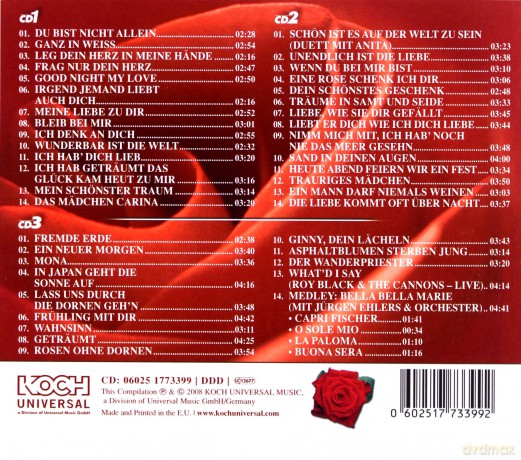 Roy Black: Eine Rose Schenk Ich Dir-die Hit-Collection [3CD]