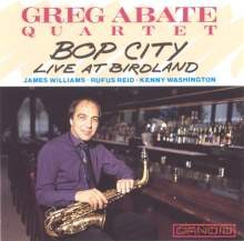 Greg Abate Quartet: Bop Cit - Live at Binrtland [CD]