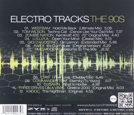 Electro Tracks: The 90s [CD]