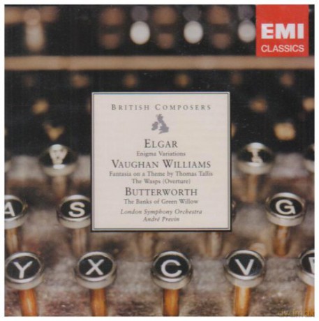 Andre Previn: Enigma Variations: Vaughan Williams [CD]