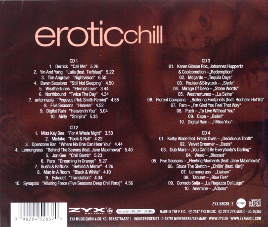 Erotic Chill [4CD]