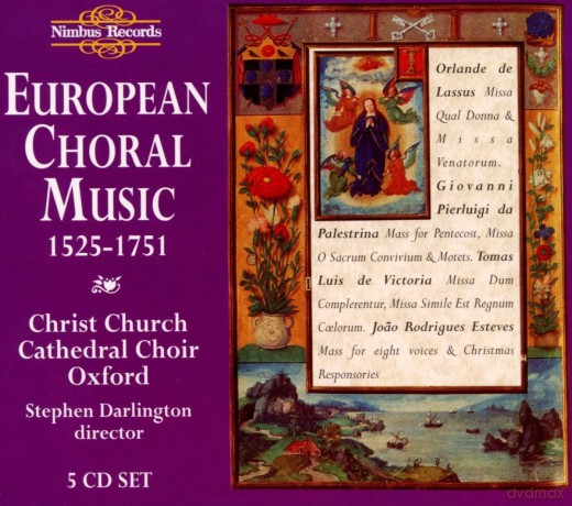 Stephen Darlington: European Choral Music (1525-1751) [5CD]