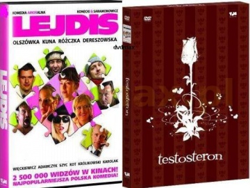 Lejdis + Testosteron Pakiet wydanie walentynkowe [2DVD]