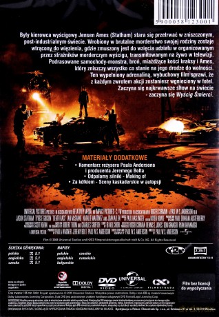 Death Race: Wyścig Śmierci [DVD]