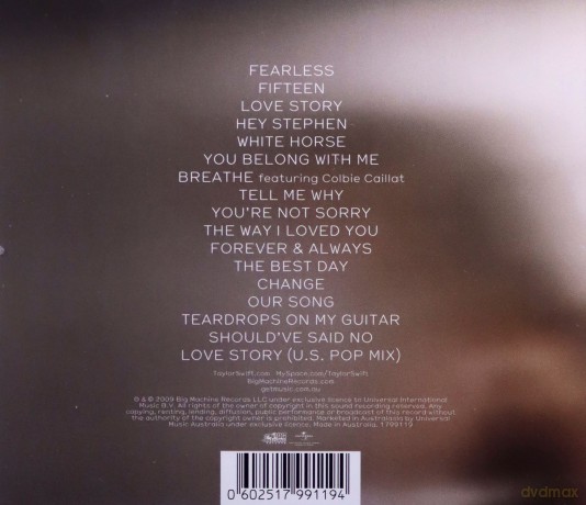Taylor Swift: Fearless (2009 Edition) [CD]