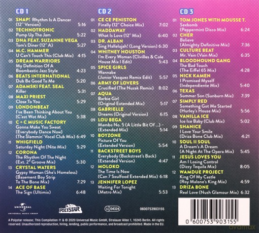 Fetenhits 90s Maxi Classics [3CD]