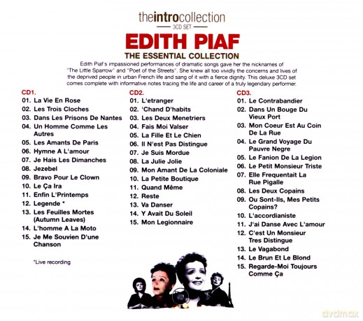 Edith Piaf: Intro Collection [3CD]