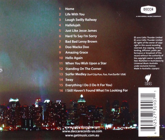 Celtic Thunder: It's Entertainment! [CD]
