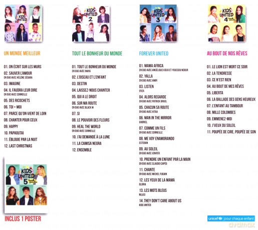 Kids United: Kids United - Box set [4CD]