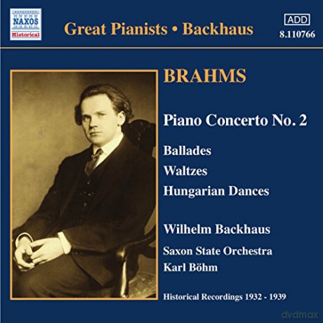 Backhaus: Klavierkonzert 2 [CD]