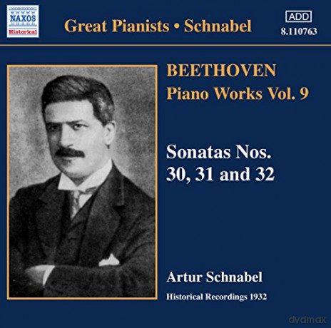 Artur Schnabel: Klaviersonaten 30-32 [CD]