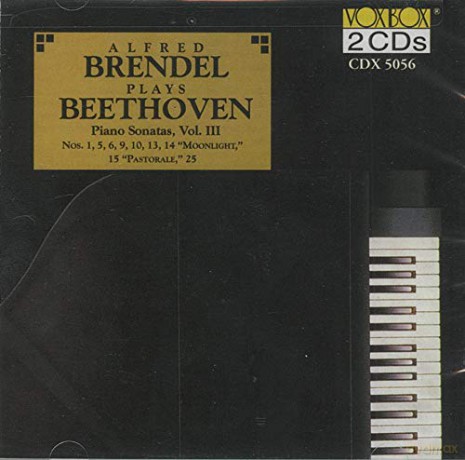 Alfred Brendel: Klaviersonaten Vol.3-Sonaten 1,5,6,9,10,13-15 [2CD]