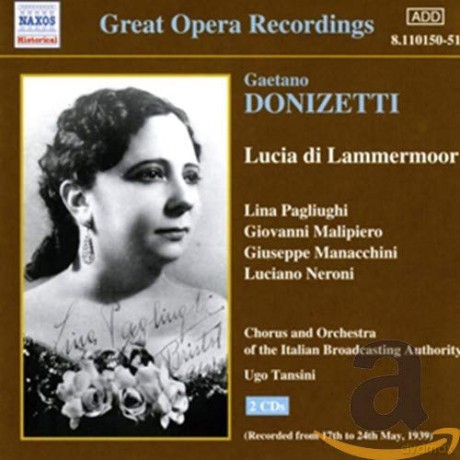 Tansini: Lucia di Lammermoor [2CD]