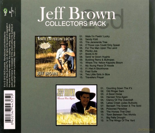 Jeff Brown: Mate I'm Feelin'lucky Harvest [CD]