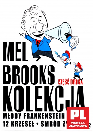 Mel Brooks 2 BOX: Młody Frankenstein / Dwanaście krzeseł / Smród życia [3DVD]
