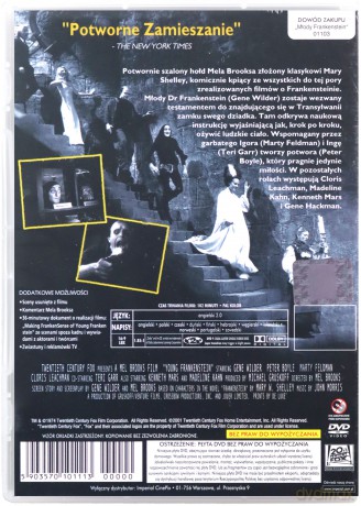 Mel Brooks 2 BOX: Młody Frankenstein / Dwanaście krzeseł / Smród życia [3DVD]