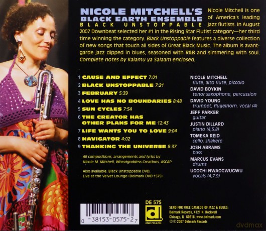 Nicole Mitchell Black Earth Ensemble: Black Unstoppable [CD]
