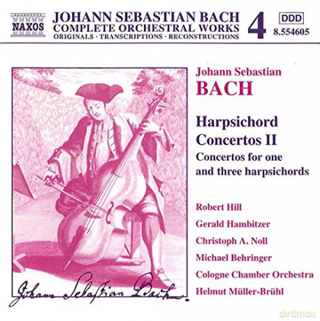 Hill: Orchesterwerke Vol. 4 (Cembalokonzerte Vol. 2) [CD]