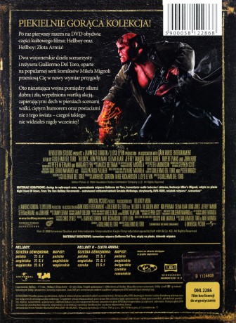 Hellboy Kolekcja: Hellboy / Hellboy: Złota Armia (digipack) [2DVD]