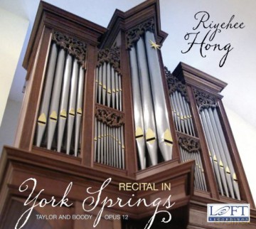 Riyehee Hong: Recital in York Springs [CD]