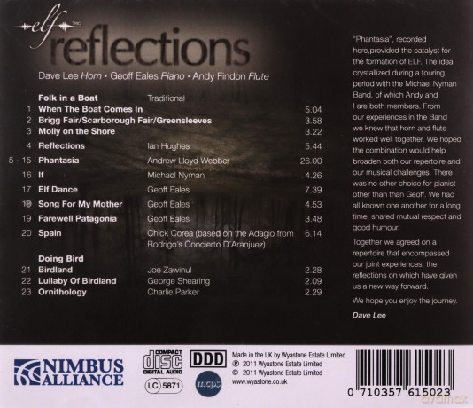 Elf Trio: Reflections [CD]