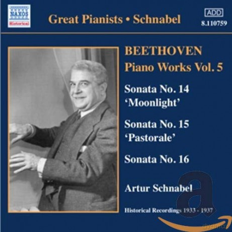 Artur Schnabel: Sonaten 14-16 [CD]