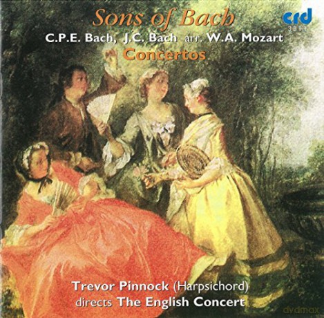 Trevor Pinnock: Sons Of Bach [CD]