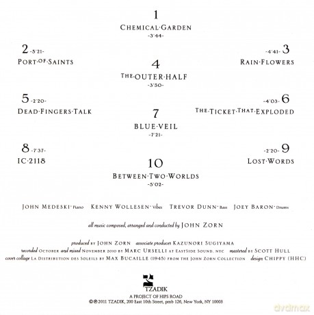 John Medeski, Kenny Wollensen, Trevor Dunn, Joey Baron: John Zorn: Nova Express [CD]
