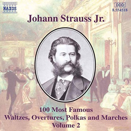 Alfred Walter: STRAUSS II, J.: 100 Most Famous Works, Vol. 2 [CD]