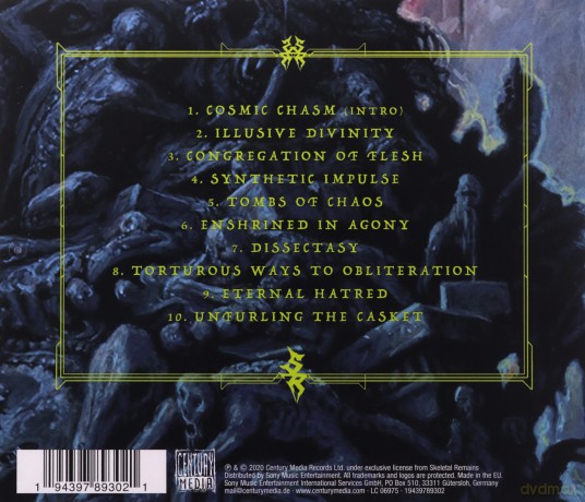 Skeletal Remains: The Entombment Of Chaos (Standard CD Jewelcase) [CD]