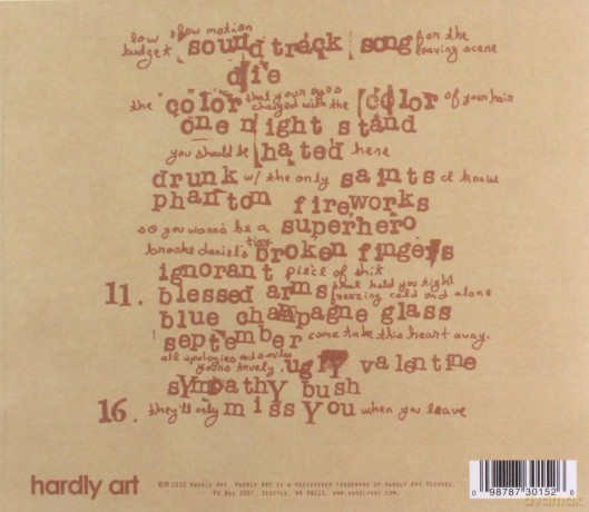 Carissas Wierd: They'll Only Miss You When You [CD]