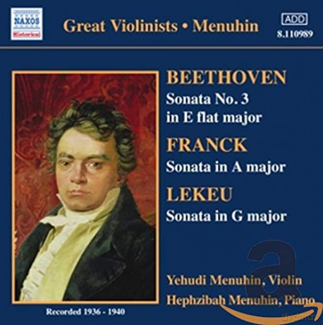 Yehudi Menuhin: Violinsonaten [CD]