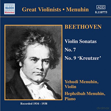 Yehudi Menuhin: Violinsonaten 7+9 [CD]