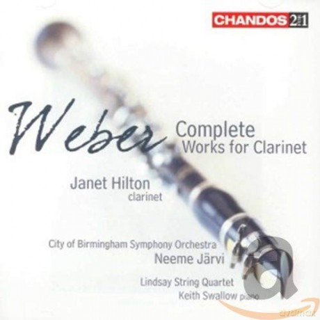 J. Hilton: Weber: Sämtliche Klarinettenwerke (Ga) [2CD]