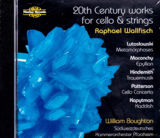 Wallfisch: Works for Cello and Strings [CD]