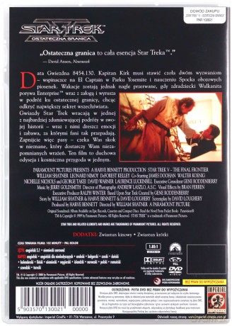 Star Trek V. Ostateczna granica [DVD]