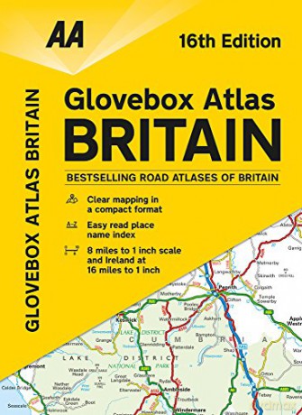 AA Glovebox Atlas Britain (AA Road Atlas) (Aa Road Atlas Britain) - AA Publishing [KSIĄŻKA]