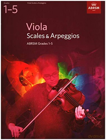 ABRSM: Viola Scales and Arpeggios (from 2012) Grades 1-5 - Ed: ABRSM [KSIĄŻKA]