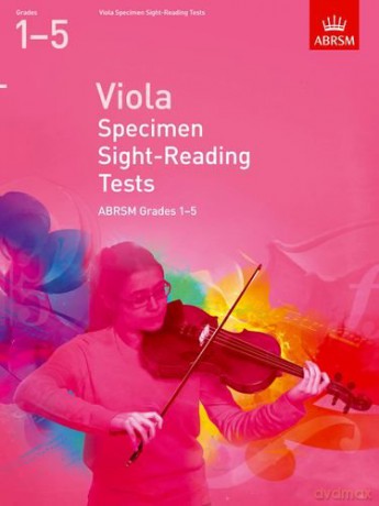 ABRSM: Viola Specimen Sight-Reading Tests, ABRSM Grades 1-5: From 2012 (ABRSM Sight-reading) - ABRSM [KSIĄŻKA]