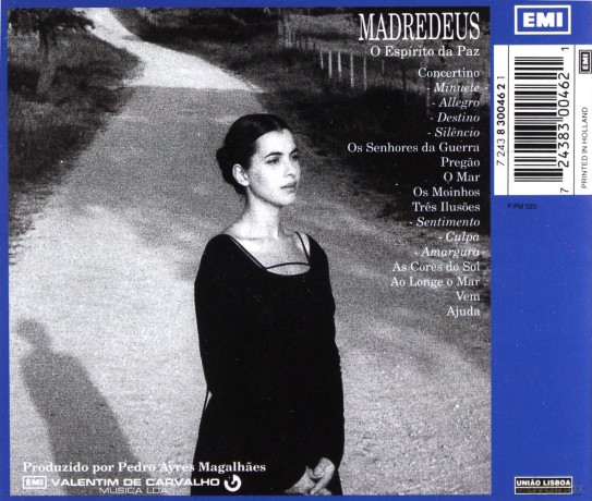 Madredeus: O Espiritu Da Paz [CD]