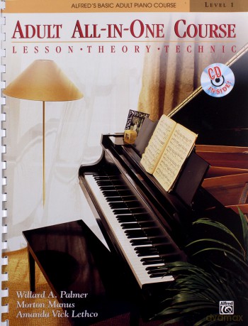 Alfred's Basic Adult All-In-One Piano Course (Alfred's Basic Adult Piano Course) (Abpl) - Willard A Palmer [KSIĄŻKA]