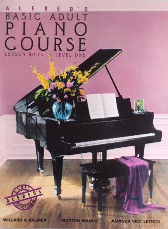 Alfred's Basic Adult Piano Course: Lesson Book Level 1 - Willard A Palmer [KSIĄŻKA]