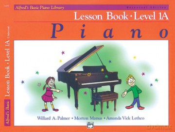 Alfred's Basic Piano Course - Lesson Book 1A (with CD) - Palmer and Lethco Manus [KSIĄŻKA]