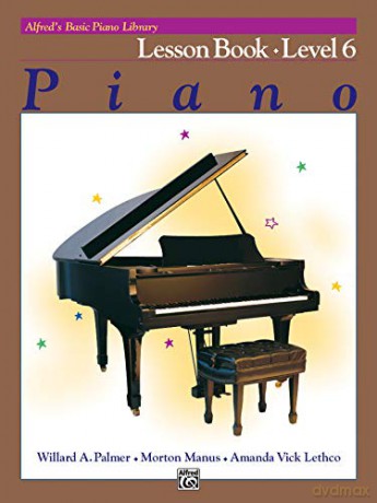 Alfred's Basic Piano Library Lesson Book, Bk 6 - Willard A. Palmer [KSIĄŻKA]