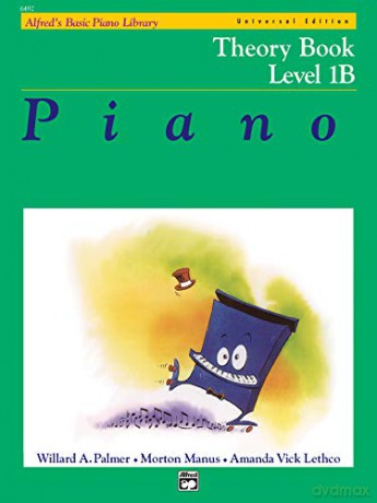 Alfred's Basic Piano Library Theory, Bk 1B: Universal Edition - Willard A. Palmer [KSIĄŻKA]