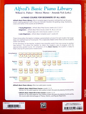 Alfred's Basic Piano Library: Lesson Book 2 - Manus and Lethco Palmer [KSIĄŻKA]