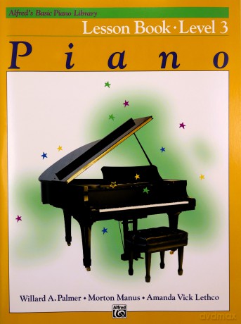 Alfred's Basic Piano Library: Lesson Book 3: BK. 3 - Manus and Lethco Palmer [KSIĄŻKA]